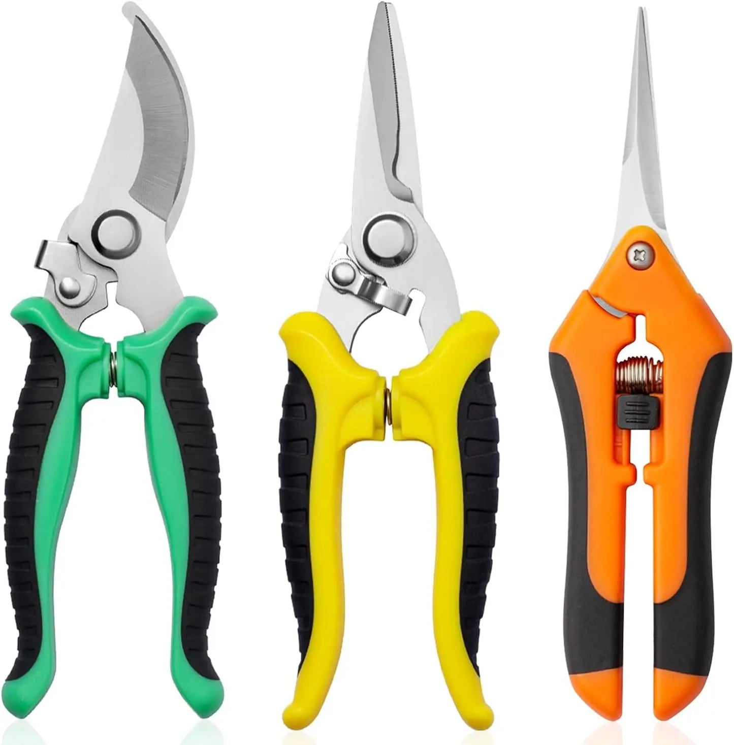 Stainless Steel Garden Pruning Shears And Clippers For Gardening