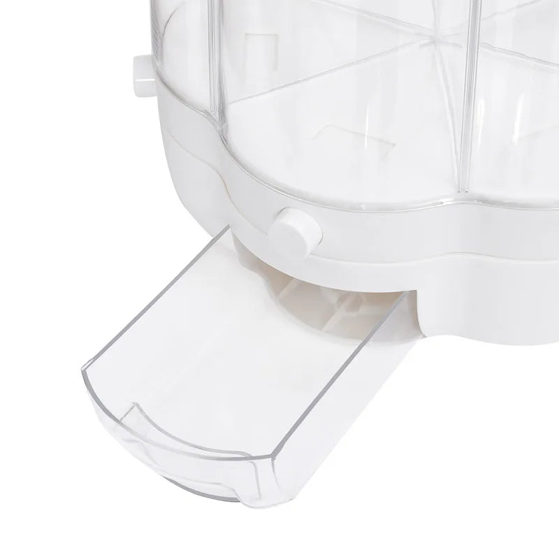 Hign-concerned Rotating Food Storage Containers With Lid For Dry Goods