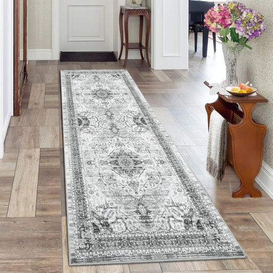 HobbyLane Washable Hallway Runner Rug Non Slip Entryway Carpet