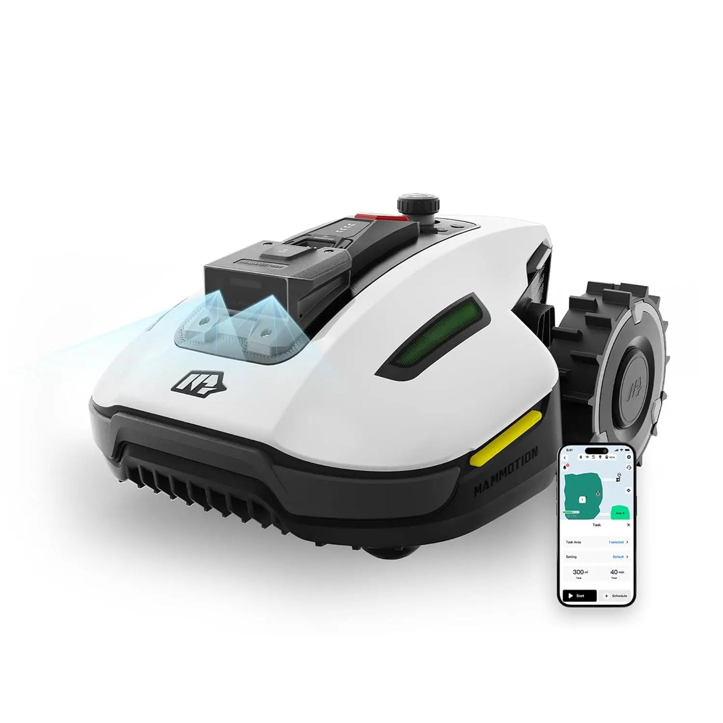 YUKA Mini 500H Robotic Lawn Mower With AI Vision RTK