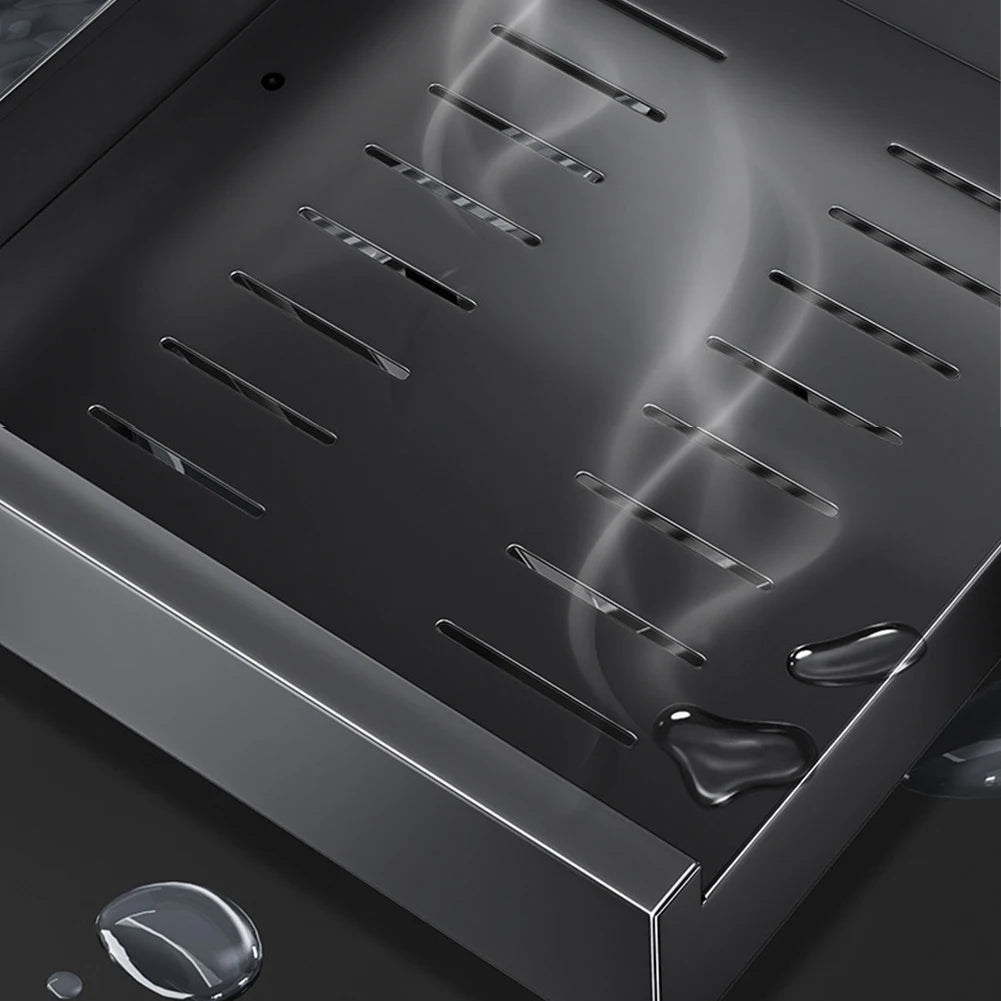 HiMIS Carbon Steel Pull Out Cabinet Organizer Drawers For Cabinets