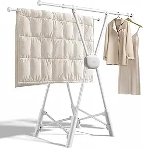 DAFIFY Heavy Duty Extendable Clothes Drying Rack With Two Modes